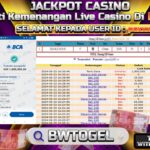 BUKTI JACKPOT LIVE CASINO 24D GAMES TERPERCAYA DI INDONESIA TGL 23-06-2024