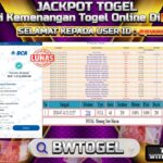 BUKTI JACKPOT TOGEL TOTO MACAU TERPERCAYA DI INDONESIA TGL 15-07-2024