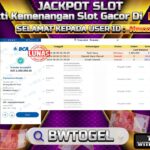 BUKTI JACKPOT SLOT ANUBIS WRATH TERPERCAYA DI INDONESIA TGL 05-08-2024