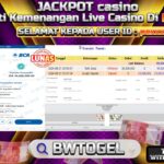 BUKTI JACKPOT LIVE CASINO BACCARAT A TERPERCAYA DI INDONESIA TGL 27-08-2024