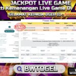 BUKTI JACKPOT LIVE GAME TERPERCAYA DI INDONESIA TGL 12-12-2024